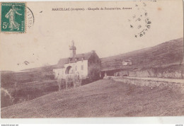 R22-12) MARCILLAC (AVEYRON) CHAPELLE  DE FONCOURRIEU , AVENUE - Autres & Non Classés