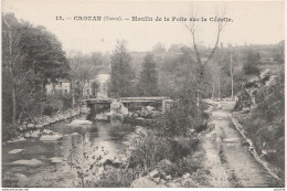 R22-23) CROZAN (CREUSE) MOULIN DE LA FOLIE SUR LA CEDELLE - (2 SCANS) - Crozant