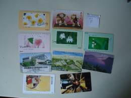 JAPAN  USED   PHONECARDS CARDS  LOT OF 20  FREE SHIPPING 2 SCAN - Japon