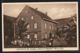 AK Mörsdorf / Hunsrück, Karitashaus St. Joseph Mit Nonnen, Geistlichem Und Kindergruppe  - Other & Unclassified