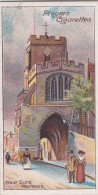 29 Warwick, West Gate - Celebrated Gateways 1909  - Players Cigarette Cards - Antique - Bridges - Player's