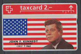 Suisse - Télécarte - John F. Kennedy - Us Präsident 1917-1963 - Autres - Europe