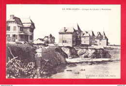 F-44-Le Pouliguen-18A01  Groupe De Chalets à Penchâteau, Cpa BE - Le Pouliguen