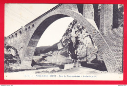 F-64-Escot-02P44 La Vallée D'Aspe, Le Pont Du Transpyrénéen, L'arche, Cpa BE - Other & Unclassified