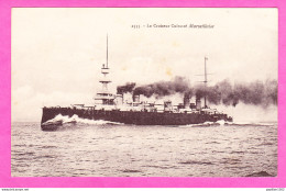 Bateaux-112P43 Le Croiseur Cuirassé ""Marseillaise"", Cpa BE - Warships