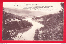 F-25-Doubs-04P43 Frontière Franco-suisse, Les Lacs, Premier Bassin Dit Bassin De L'écho, Cpa BE - Sonstige & Ohne Zuordnung