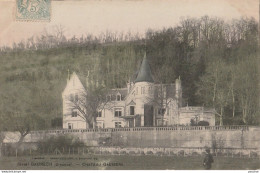 S23-33) BAURECH (GIRONDE) CHATEAU GAUSSENS  - ( ANIMEE - COLORISEE  - 2 SCANS ) - Other & Unclassified
