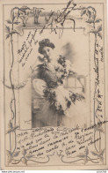 ARTISTE FEMME - FRAU - LADY - BONI  - REUTLINGER PARIS  - ( OBLITERATION DE 1901 - 2 SCANS ) - Artistes