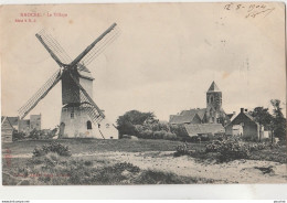 S10- KNOCKE - LE VILLAGE - ( MOULIN A VENT - OBLITERATION DE 1904  - 2 SCANS ) - Knokke