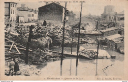 S11-82) MONTAUBAN - QUARTIER DE LA GARE -  LES GRANDES INONDATIONS DU MIDI (1930) - ( 2 SCANS ) - Montauban