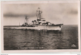  S20- BATEAU DE GUERRE - TORPILLEUR  " BORDELAIS " N° 112  - ( 2 SCANS ) - Warships