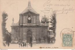  S19-94) CHOISY LE ROI - L ' EGLISE - ( ANIMEE )  - Choisy Le Roi