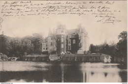  S19-50) TOURLAVILLE  - CHATEAU - ( OBLITERATION DE 1904 - 2 SCANS )  - Autres & Non Classés