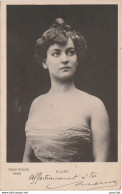 ARTISTE FEMME - FRAU - LADY - BLANC  - PAR ORICELLY , PARIS   - ( OBLITERATION DE 1902 - 2 SCANS ) - Artistes