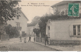 S12-78) VILLEPREUX -  BUREAU DE POSTE , TELEGRAPHE ET TELEPHONE  - ( ANIMEE - HABITANTS ) - Villepreux