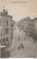 S10-88) RAMBERVILLERS (VOSGES)  RUE CARNOT - ( ANIMEE - CAFE JOHANNY - HABITANTS - 2 SCANS ) - Rambervillers