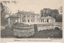 S8-41) MILLANCAY (LOIR ET CHER)  CHATEAU DE MARCHEVAL PAR NEUG SUR BEUVRON  - ( 2 SCANS ) - Other & Unclassified