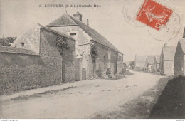 S7-28) LETHUIN (EURE ET LOIR) GRANDE RUE  - ( ANIMEE - HABITANTS ) - Other & Unclassified