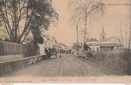 S6-65) SEMEAC PRES TARBES - ENTREE DU VILLAGE - ( ANIMEE - HABITANTS - 2 SCANS ) - Autres & Non Classés