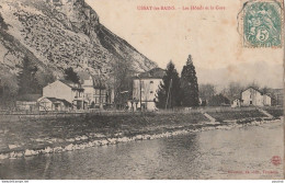 S6-09) USSAT LES BAINS (ARIEGE)  LES HOTELS DE LA GARE - Sonstige & Ohne Zuordnung