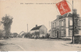 S3-91) ANGERVILLIERS - LA  MAIRIE ET  LA  ROUTE  DE  DOURDAN - Other & Unclassified