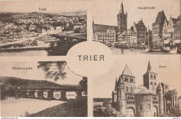 S3- TRIER - TOTAL - HAUPTMARKT - ROMERBRUCKE - DOM   - ( 2 SCANS ) - Trier