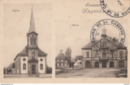 S2- 67) KOGENHEIM -  SOUVENIR - EGLISE ET MAIRIE - ( 2 SCANS ) - Other & Unclassified