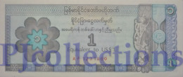 MYANMAR 1 DOLLAR 1993 PICK FX1 AUNC - Myanmar