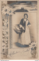 ARTISTE FEMME - FRAU - LADY - REJANE  - REUTLINGER  PARIS  - ( OBLITERATION DE 1901 - 2 SCANS ) - Entertainers