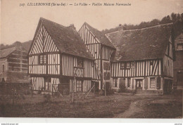 S25-76) LILLEBONNE - LA VALLEE - VIEILLES MAISONS NORMANDES - ( 2 SCANS )  - Lillebonne