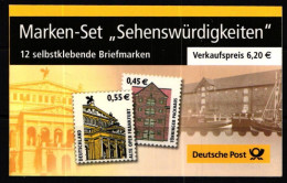 BRD Bund MH 50 Postfrisch Markenheftchen / Sehenswürdigkeiten #KR606 - Sonstige & Ohne Zuordnung