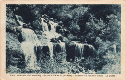 FRANCE - Environs De Chambéry - St Jean D'Arvey - Cascade Du Col De La Doria - La Grotte - Carte Postale Ancienne - Chambery