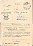 Germany Saalfeld Finanzamt Postcard Mailed 1934 - Briefe U. Dokumente