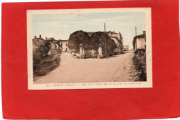 33----RARE---TARGON---Rue De La Poste, Vue De La Route De Sauveterre--voir 2 Scans - Other & Unclassified