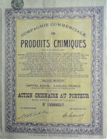 Compagnie Comm.de Produits Chimiques - Act.ord.au Porteur (1926) - Bruxelles - Andere & Zonder Classificatie