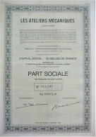 S.A. Les Ateliers Mécaniques - 1949 - Morlanwelz - Industry