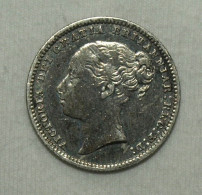 Silber/Silver Die Number 54 Großbritannien/Great Britain Victoria Young Head, 1878, 1 Shilling VZ/XF - Other & Unclassified
