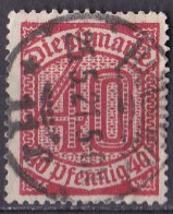 (Deutsches Reich 1920) Dienstmarke Mi. Nr. 28 O (A3-1) - Dienstmarken