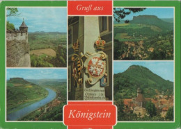 42520 - Königstein - U.a. Stadt Und Festung - 1987 - Koenigstein (Saechs. Schw.)