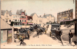 50 Saint Pair Sur Mer - La Place Du Marché, L'Hôtel Du Marché (couleur) - Saint Pair Sur Mer