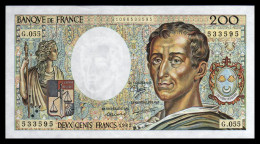 200F Montesquieu - 1987 - G 055 - NEUF - Fay : 70.7 - 200 F 1981-1994 ''Montesquieu''