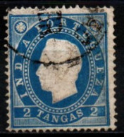 INDE PORT. 1886 O DENT 13.5 - Portugees-Indië