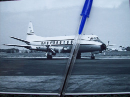 FOTOGRAFIA  AEREO VICKERS VISCOUNT 800  RIPRODUZIONE/COPIA - Luchtvaart