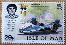 Isle Of Man / 75 TT / 1982 / Sidecar / MNH / Motorcycles / Motocyclettes / Motorrader - Motorräder
