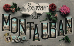 N°4641 W -cpa Souvenir De Montauban - Greetings From...