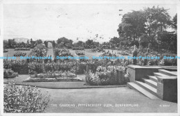 R176121 The Gardens. Pittencrieff Glen. Dunfermline. Valentines. Photo Brown. 19 - World