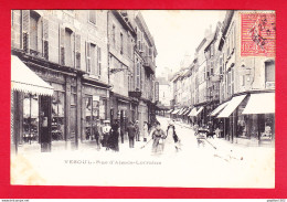 F-70-Vesoul-10P206  Rue D'Alsace Lorraine, Commerces, Animation, Cpa Précurseur BE - Vesoul