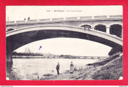 F-45-Orleans-62Ph49  Les Trois Ponts, Verso Cachet Hôpital, Cpa  - Orleans