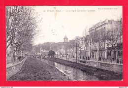 F-66-Perpignan-84Ph49  Quai Sadi Carnot Et Castillet, Cpa Fau Et Campistro - Perpignan