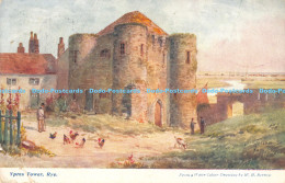R177830 Ypres Tower. Rye. W. H. Borrow. The Water Colour Post Card - World